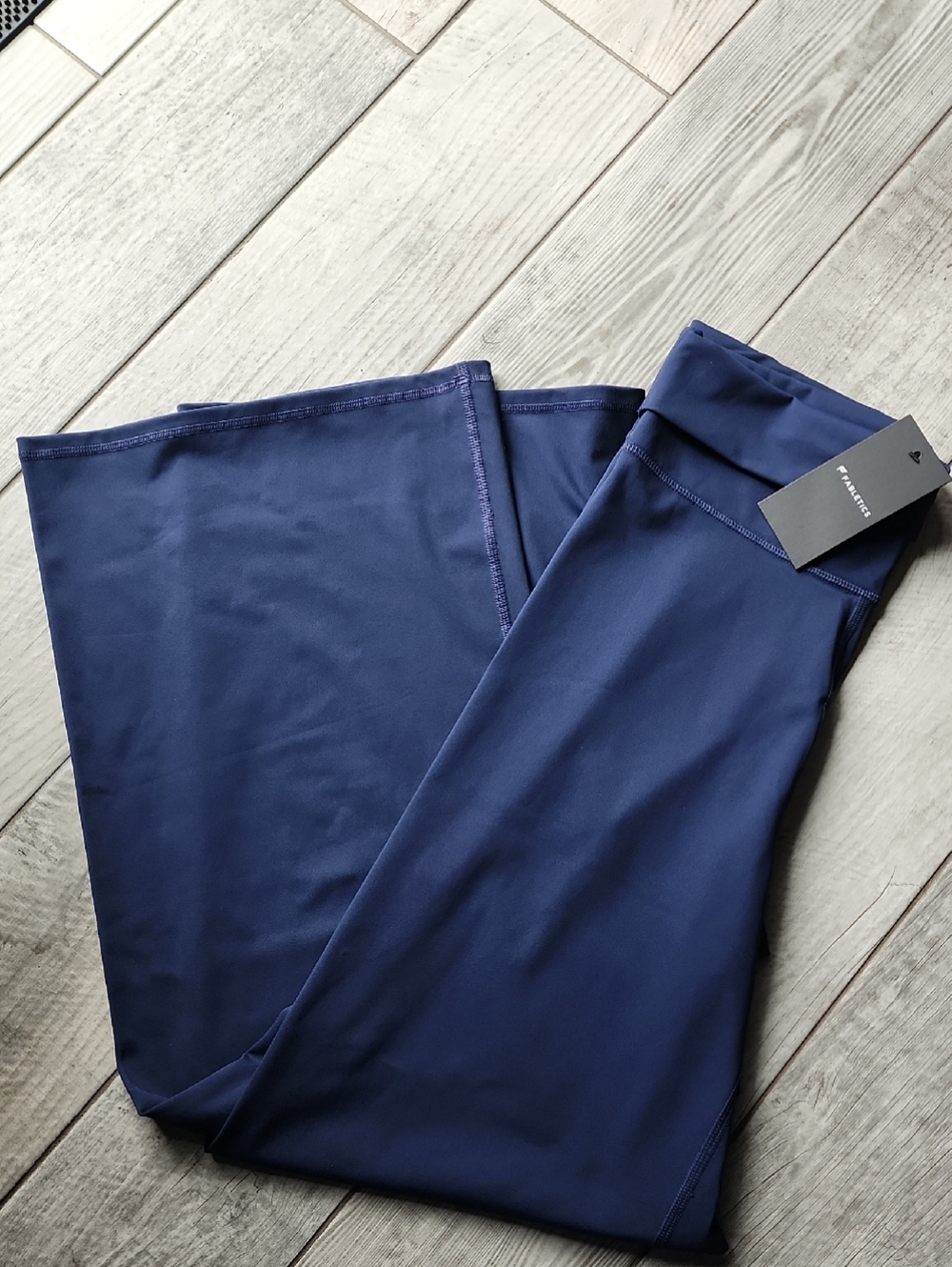 NWT Fabletics PureLuxe Foldover Straight Leg Leggings